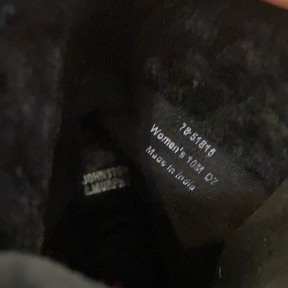 Buttery soft leather booties lace-up, double side zip and faux shearling fur - Picture 8 of 9